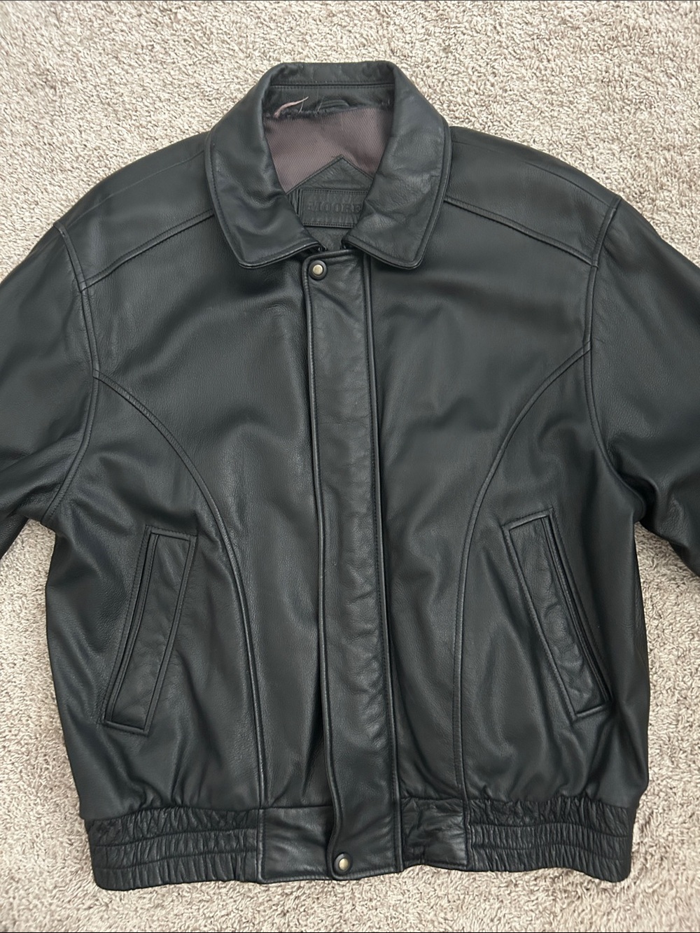 Moores Men’s Leather Jacket